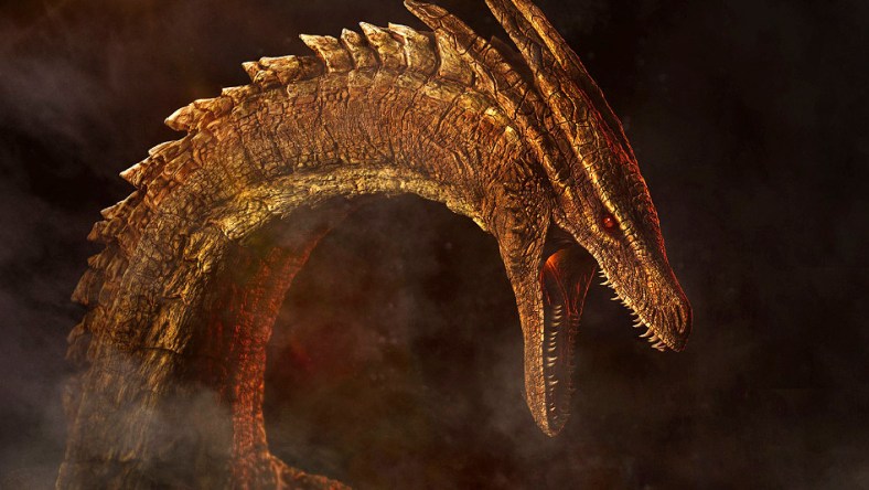 Poster of a dragon for House of the Dragon, HBO