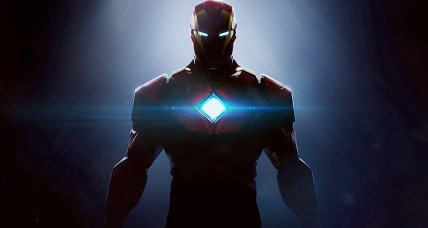 Promo art for Iron Man, from Motive Studio