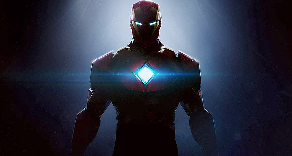 Promo art for Iron Man, from Motive Studio