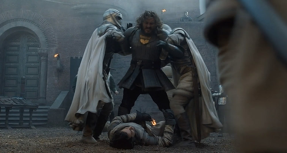 Ser Cirston is attacked in House of the Dragon, HBO