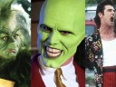 Split image of the Grinch, The Mask and Ace Ventura