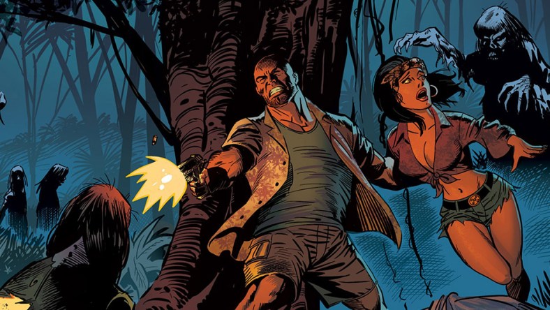 Mysty and Mike battle the undead in 'The Ghosts of Matecumbe Key,' Compass Comics