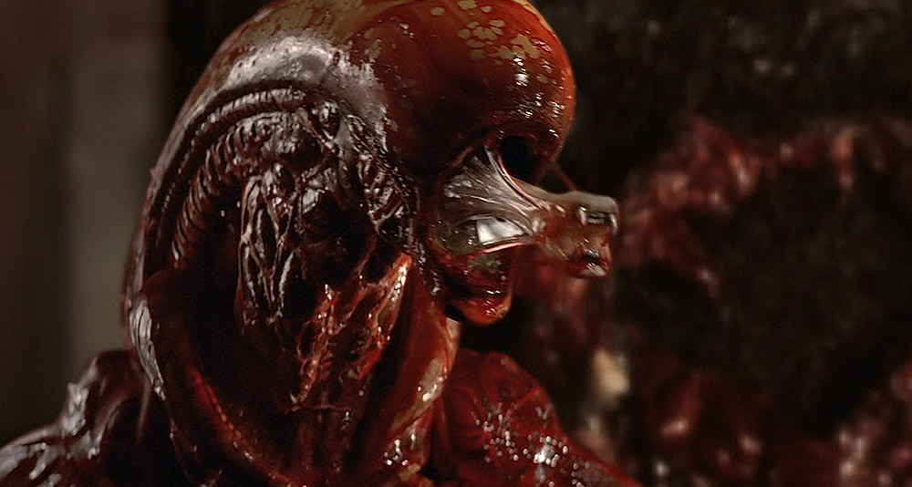 The newborn dog alien in Alien 3, 20th Century Fox