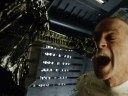 Gediman taunts a xenomorph in Alien Resurrection, 20th Century Fox