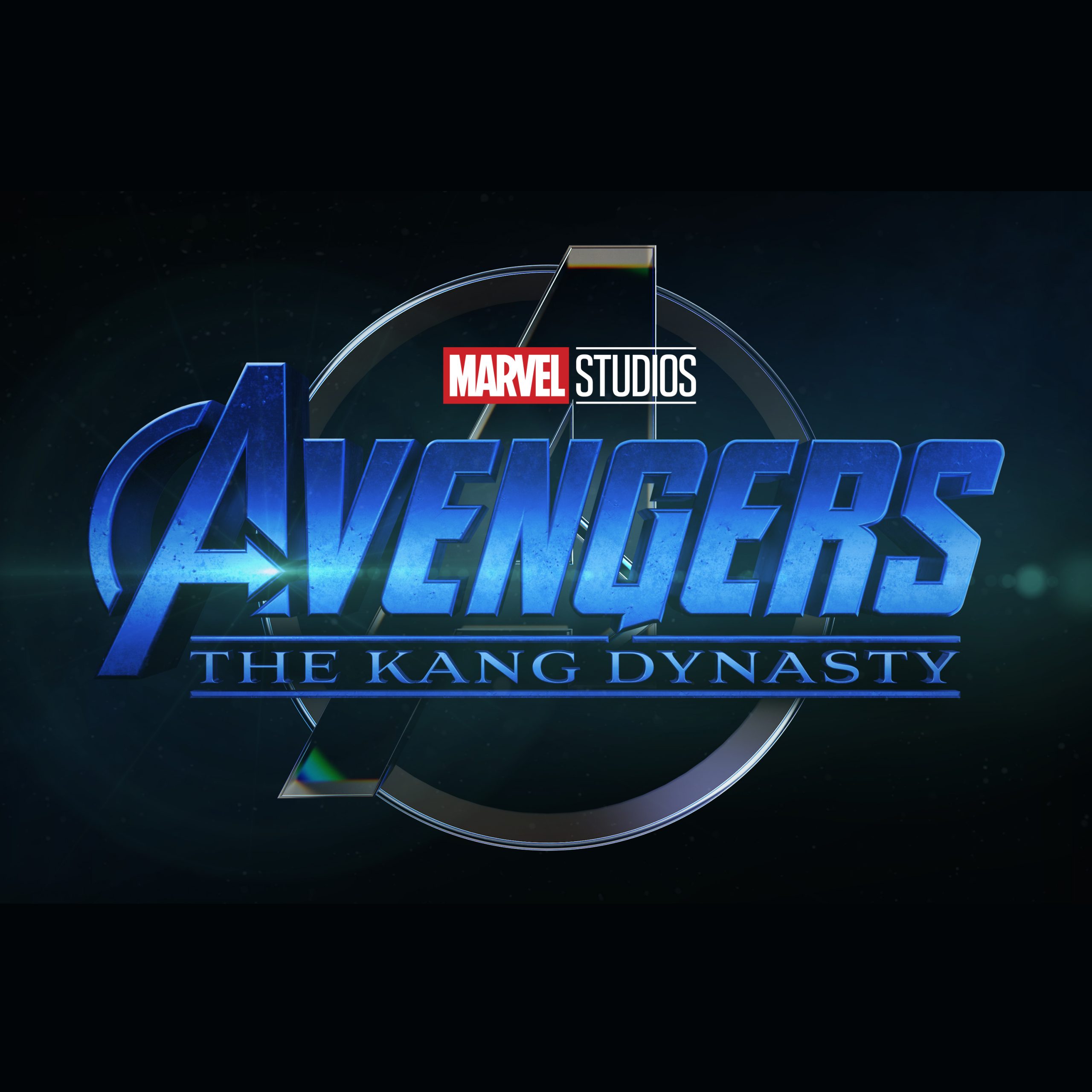 Marvel Stuydios' official logo for 'Avengers: Kang Dynasty' (2025)