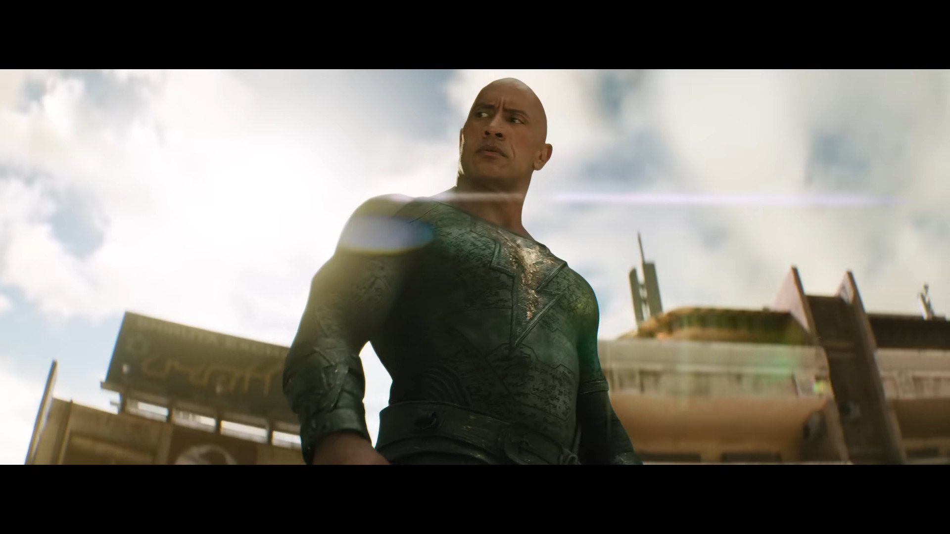 In Black Adam (2022), the Rock eyebrow raise is canonized to be part of the  DC universe via the tie in comic book. : r/shittymoviedetails