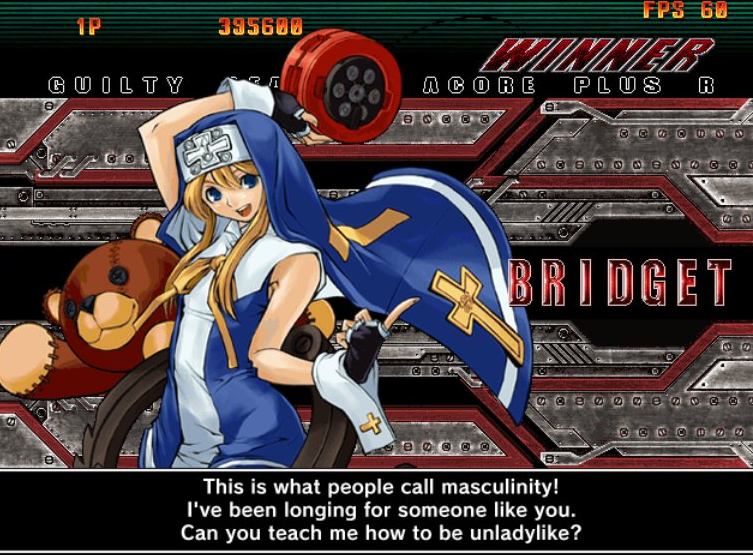 Bridget Story Ending Art - Guilty Gear XX Accent Core Plus Art Gallery