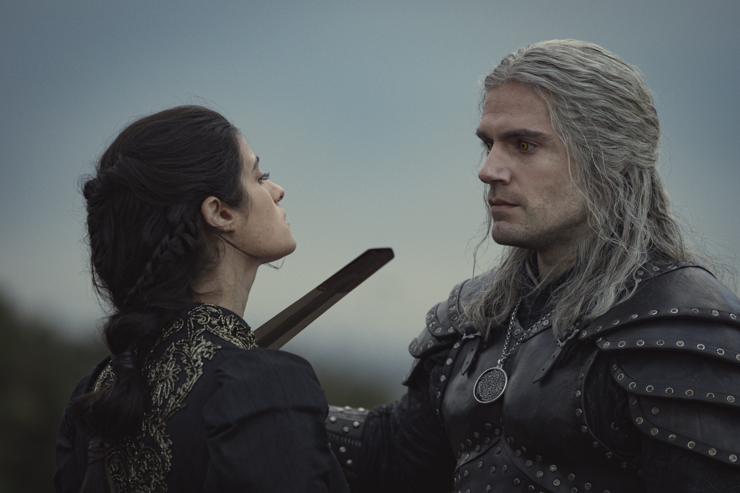 Geralt (Henry Cavill) demands information from Yennefer (Anya Chalotra) in The Witcher Season 2 Episode 7 “Voleth Meir” (2021), Netflix