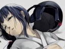 A dead girl and her NerveGear headset from 'Sword Art Online'