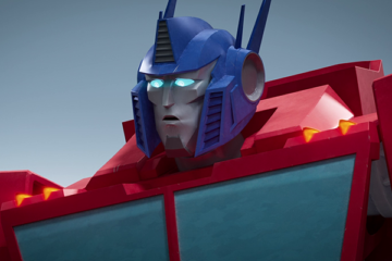 Optimus Prime is confused in Transformers: EarthSpark (2022)