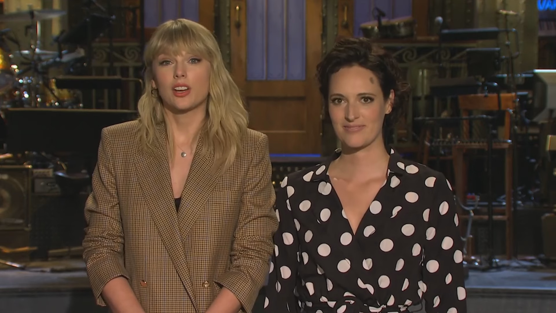 Taylor Swift and Phoebe Waller-Bridge host the second episode of SNL's 45th season