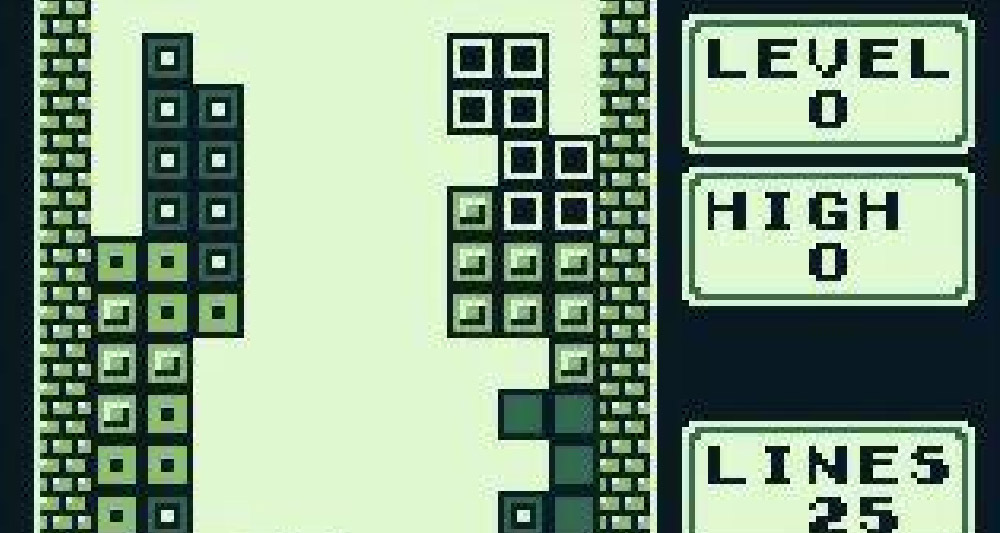 'Tetris' on the original GameBoy, Nintendo