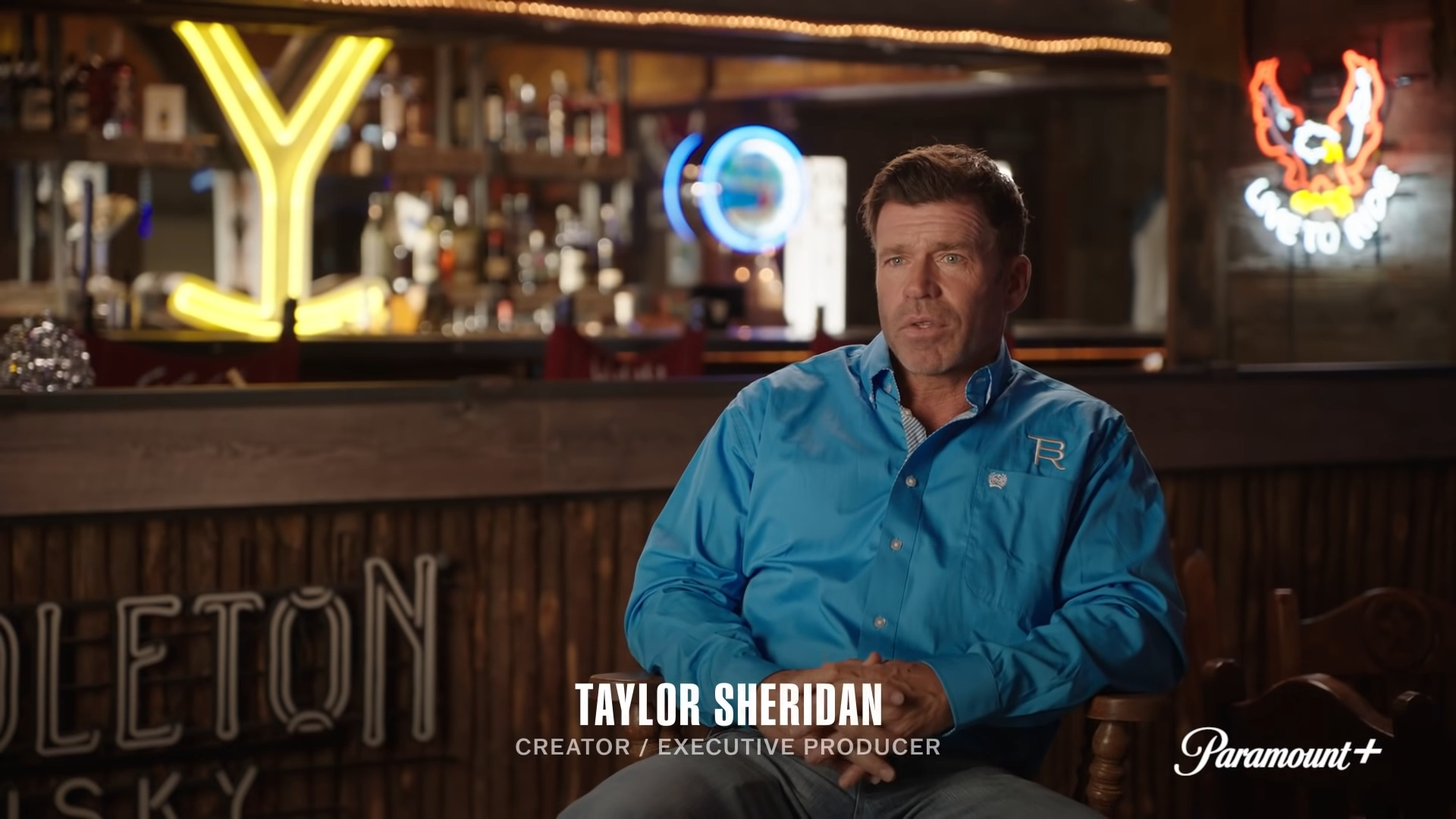 Taylor Sheridan teases his upcoming projects for Paramount Network via "Coming Soon from Taylor Sheridan", Paramount Plus YouTube