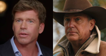 'Yellowstone' director Taylor Sheridan stops by THR to talk his creative process via 'Hell or High Water' Screenwriter Taylor Sheridan: "I'm Allergic to Exposition" | Close Up, THR YouTube / John Dutton (Kevin Costner) reflects on the pressures of ranch life via Yellowstone Season 3 Episode 3 "An Acceptable Surrender" (2020), Paramount