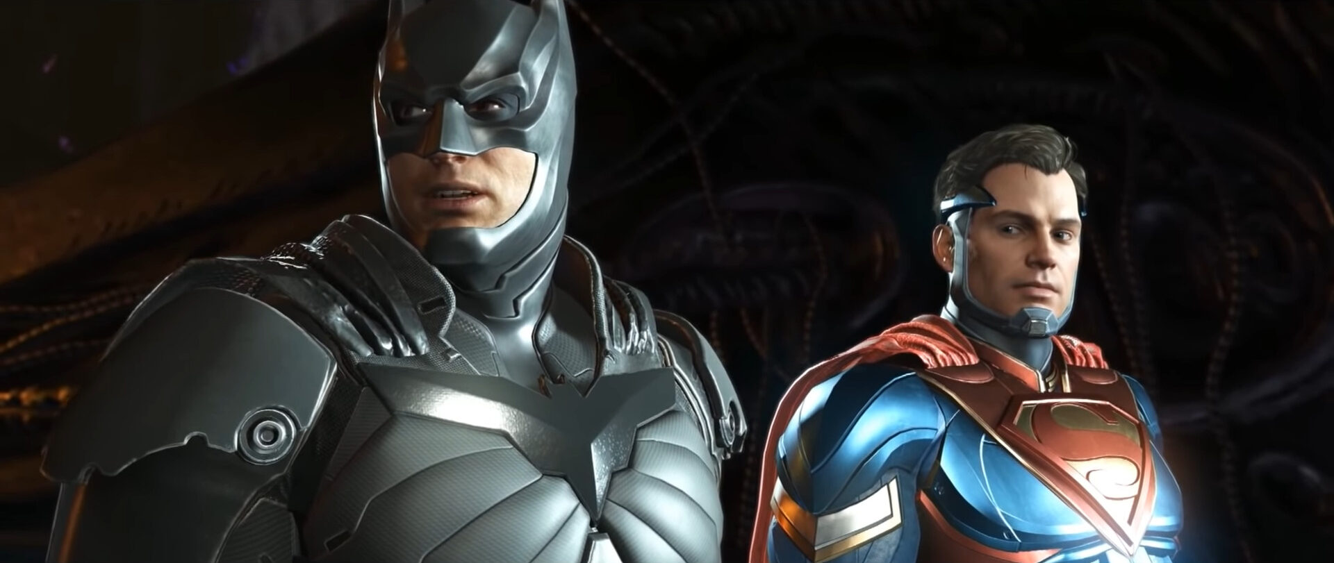 Batman and Superman take the fight to Braniac via Injustice 2 (2017), NetherRealm Studios