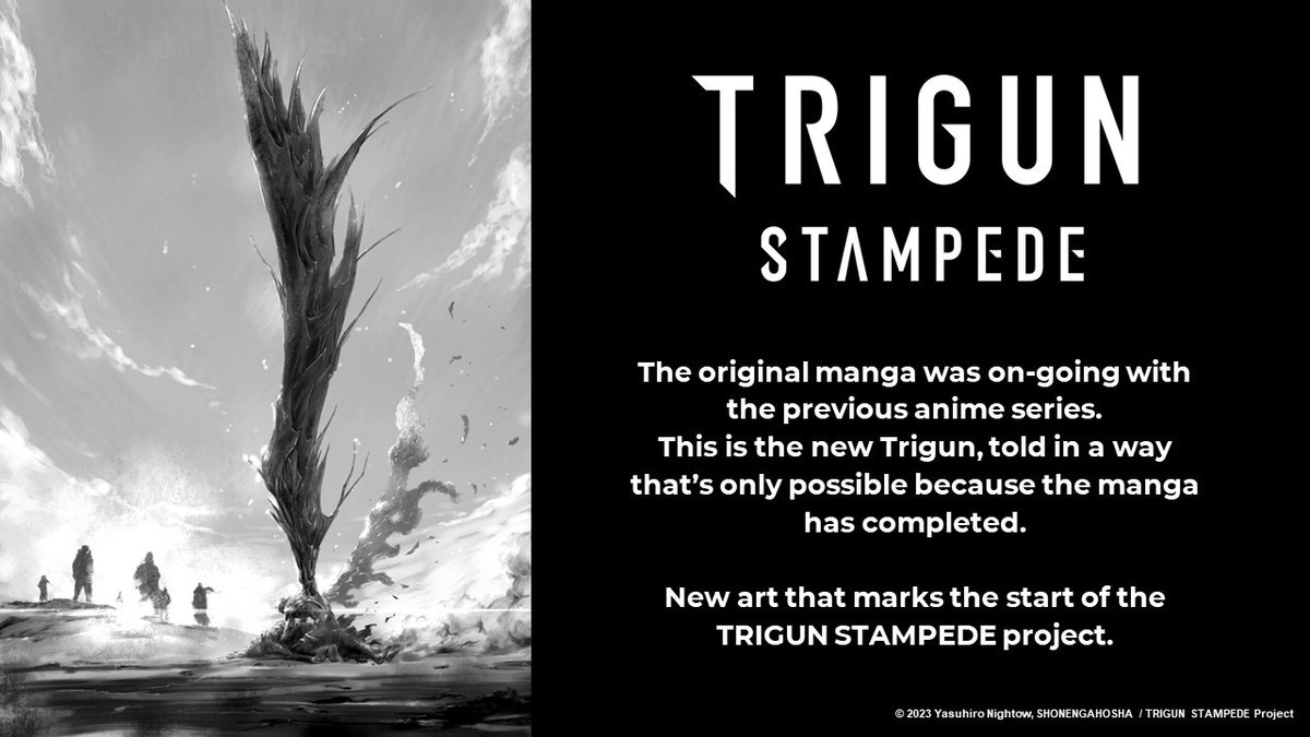 Kiyotaka Waki's Trigun: Stampede Pitch as shared during the series' Anime NYC Panel via Twitter