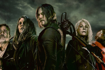 Negan, Maggie, Daryl, Carol and Mercer in 'The Walking Dead,' AMC+