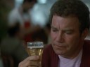 Captain Kirk (William Shatner) finds himself taken aback by the taste of 20th century beer in Star Trek IV: The Voyage Home (1986), Paramount Pictures via Blu-ray