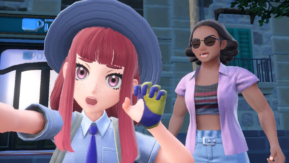 The trainer takes a selfie in Pokémon: Scarlet and Violet (2022), The Pokémon Company