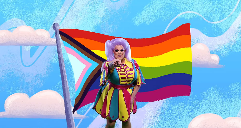 Nickelodeon's infamous drag queen propaganda aimed at little children, Nickelodeon YouTube