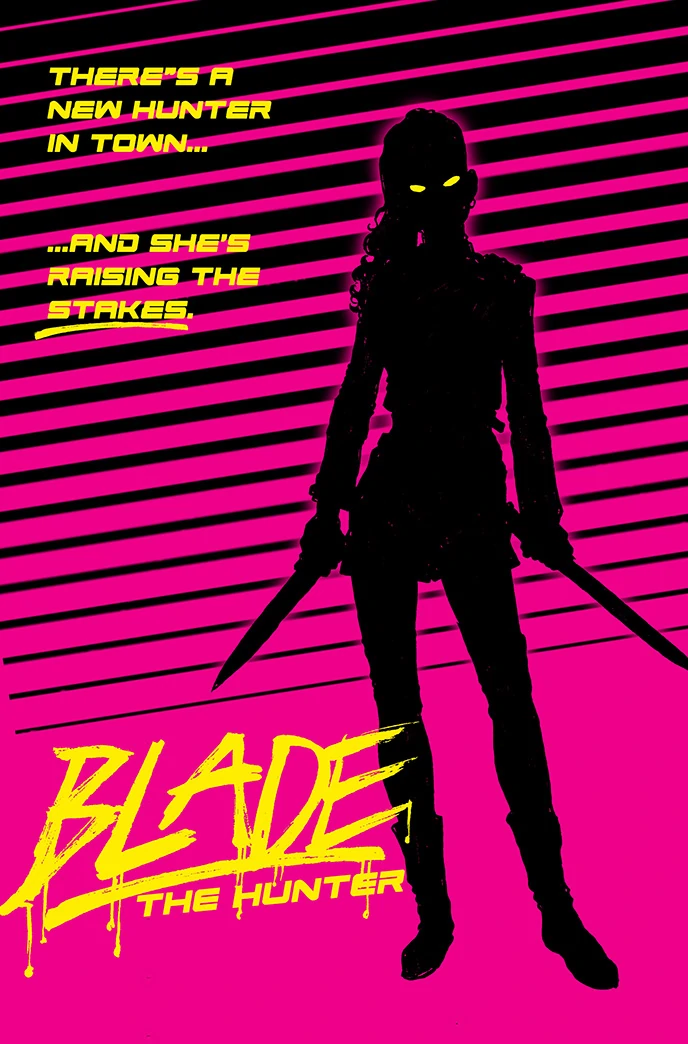 Logan Faerber's cover to the cancelled Blade Vol. 5 #1 (2015), Marvel Comics via Marvel.com