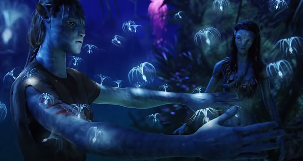 Jake Sully learns more about Na'vi culture in 'Avatar' (2009), 20th Century Fox