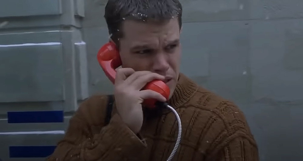 Jason Bourne makes a dramatic escape in 'The Bourne Identity' (2002), Universal Pictures