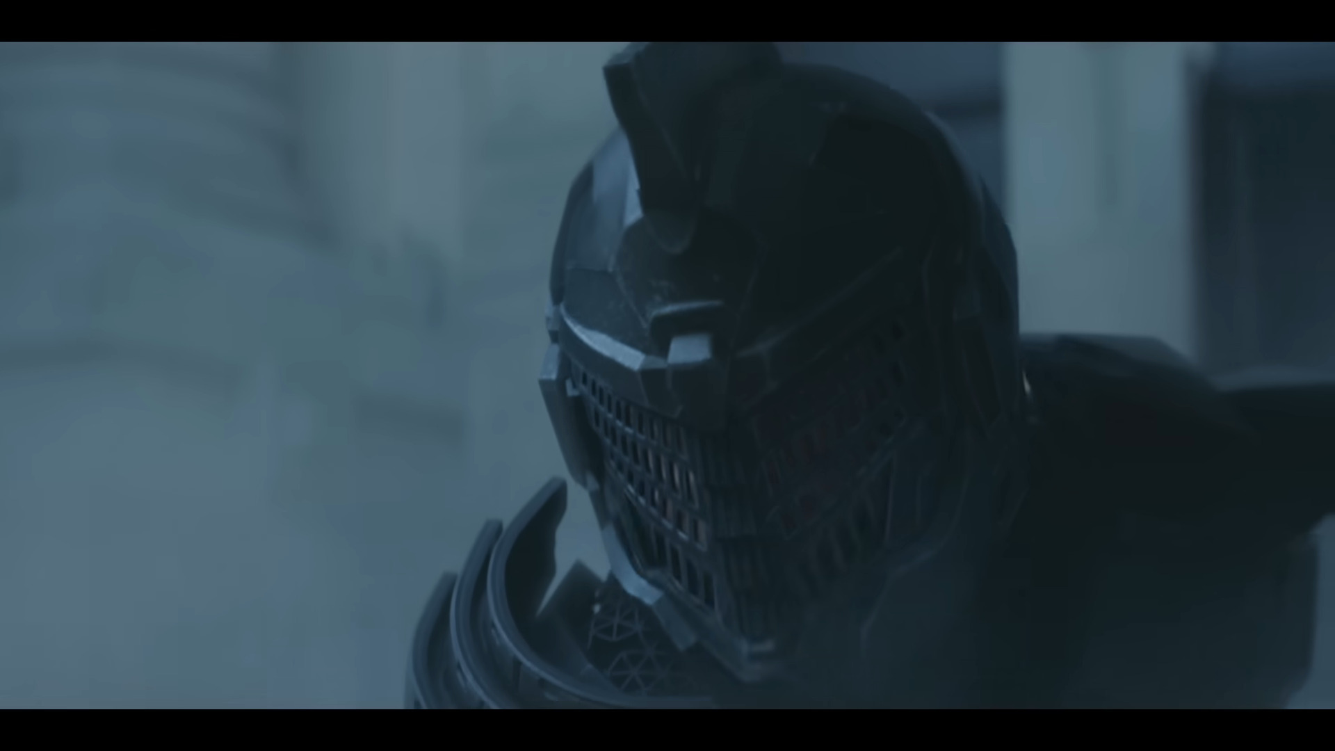 A Black Knight armors up in Knights of the Zodiac (2023), Toei Animation via YouTube