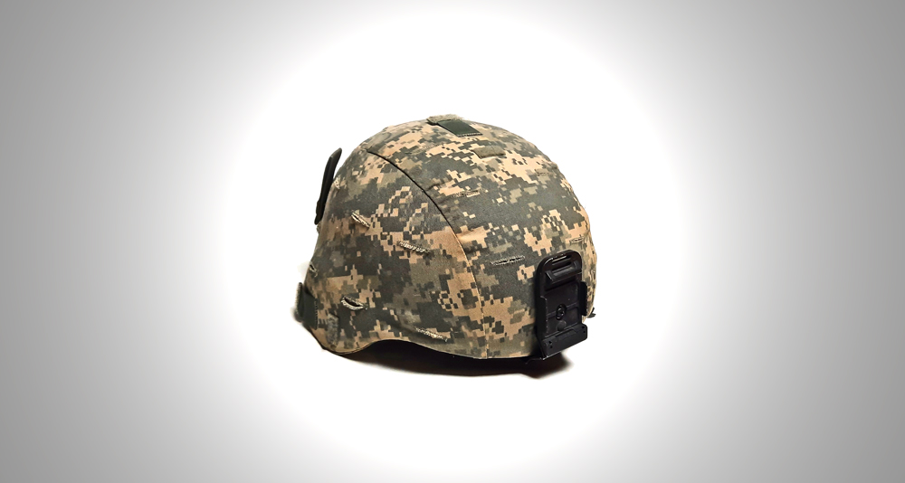 Original photo of the Army Combat Helmet. Copyright 2022, Paul Hair.