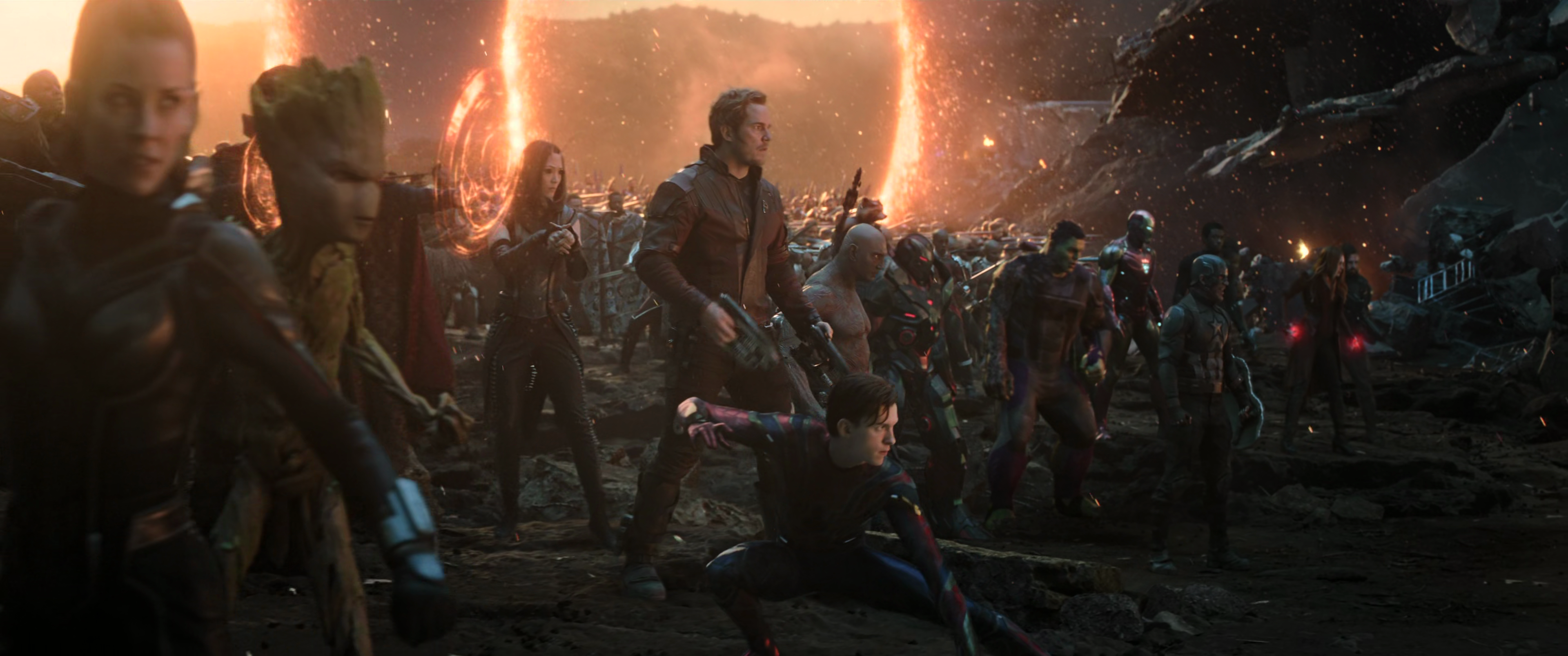 The Avengers assemble in Avengers: Endgame (2019), Marvel Entertainment via Blu-ray