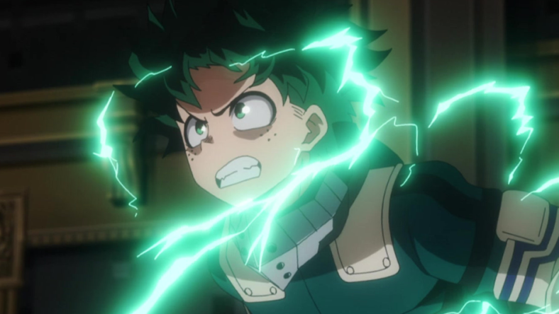 Deku prepares to unleash his true power in My Hero Academia: World Heroes' Mission (2021), Bones via Blu-ray