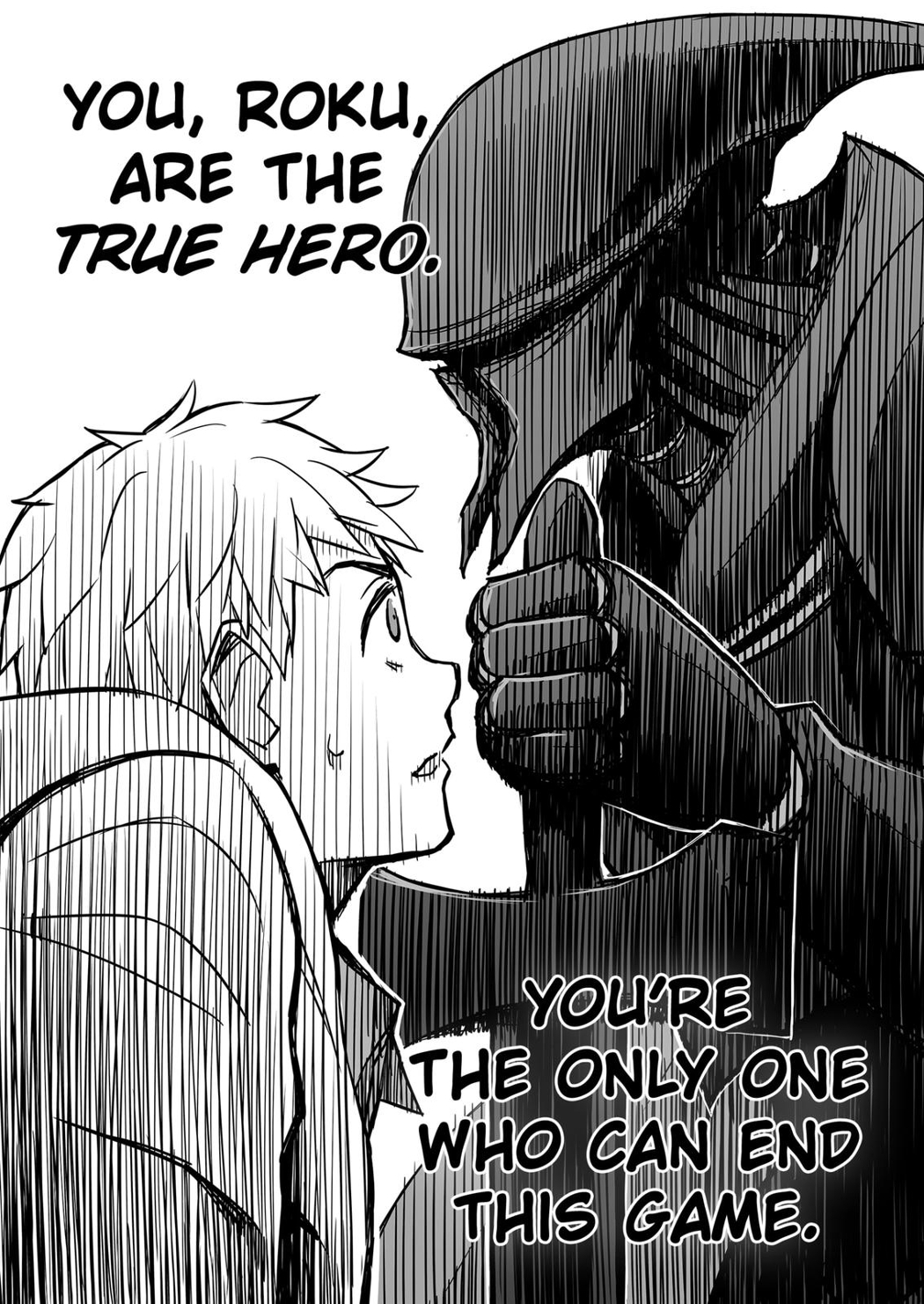 Roku and the Black Knight hero