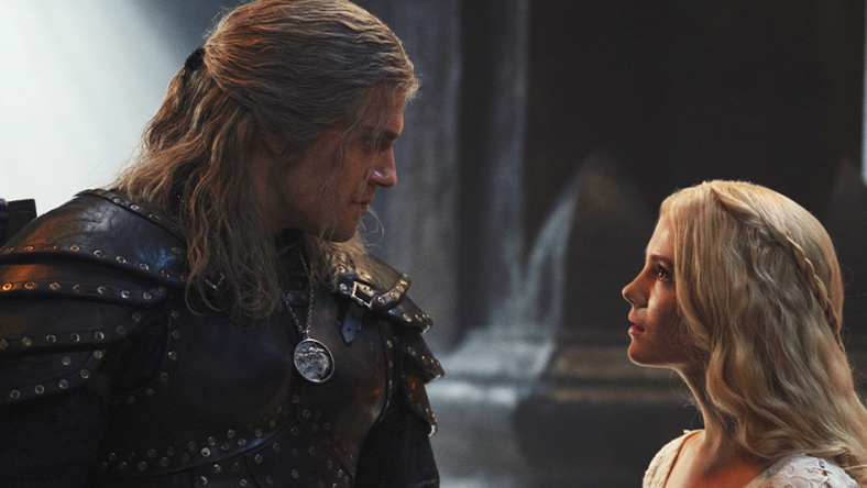 Geralt (Henry Cavill) confronts Ciri (Freya Allan) in The Witcher Season 2 Episode 8 "Family" (2021) via Netflix