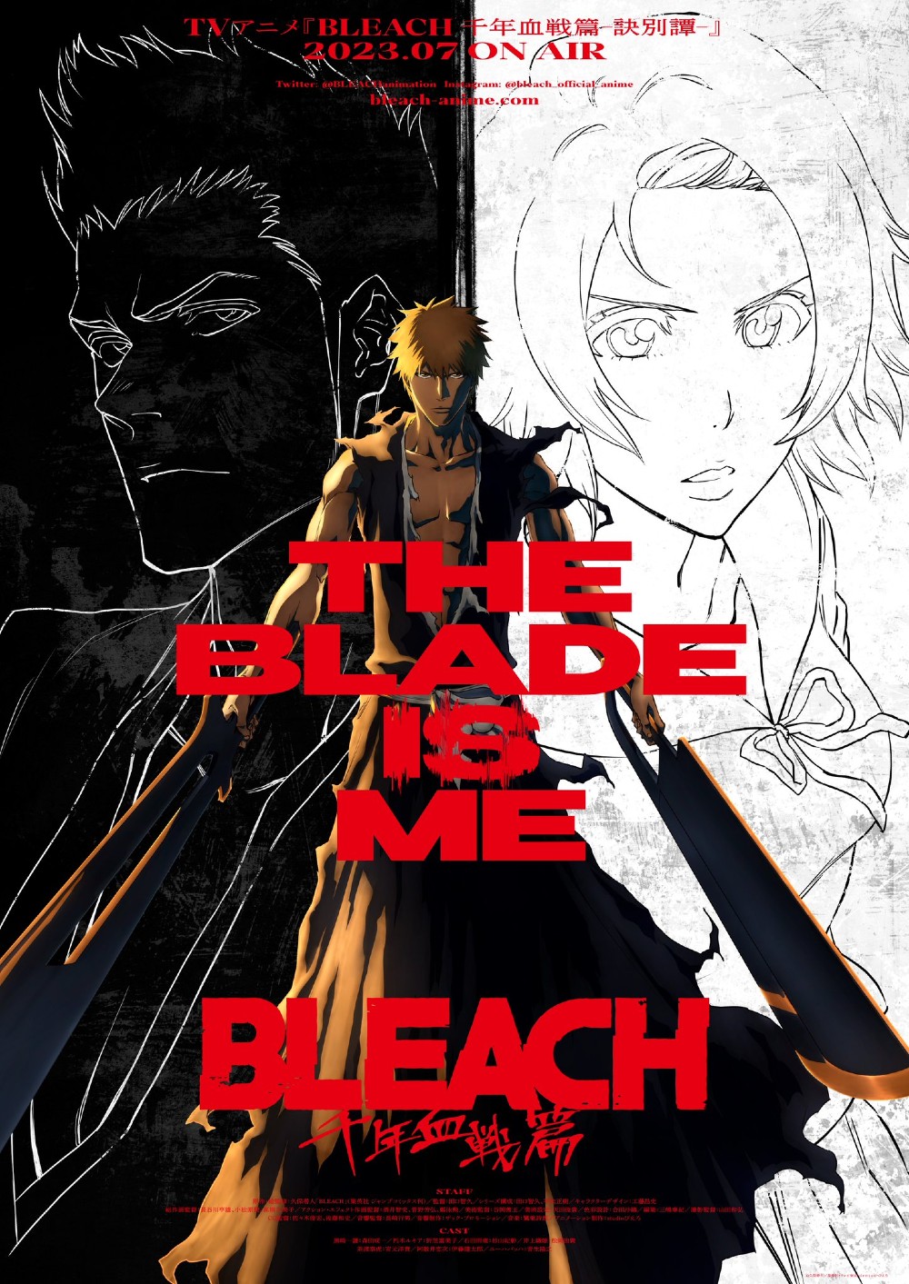 Bleach fãs - Recordar é viver! Mais ou menos 1 ano atrás, Tite Kubo lançava  esse pôster com o Gotei 13 original completo, para divulgar a aparição dos  personagens no Anime, e