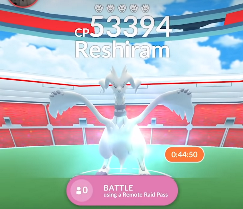 Pokémon GO: How to counter Reshiram in Raids