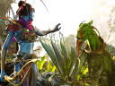 A Na'vi warrior tames a Forest Banshee via Avatar: Frontiers of Pandora (2023), Ubisoft