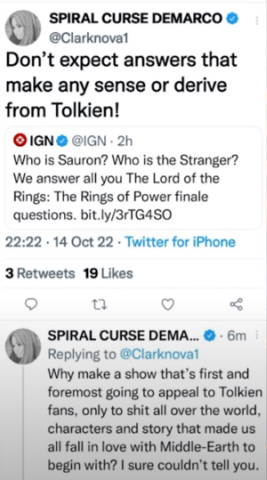 The Lord of the Rings: The Rings of Power's Sauron Actor Responds to the  Finale Reveal - IGN