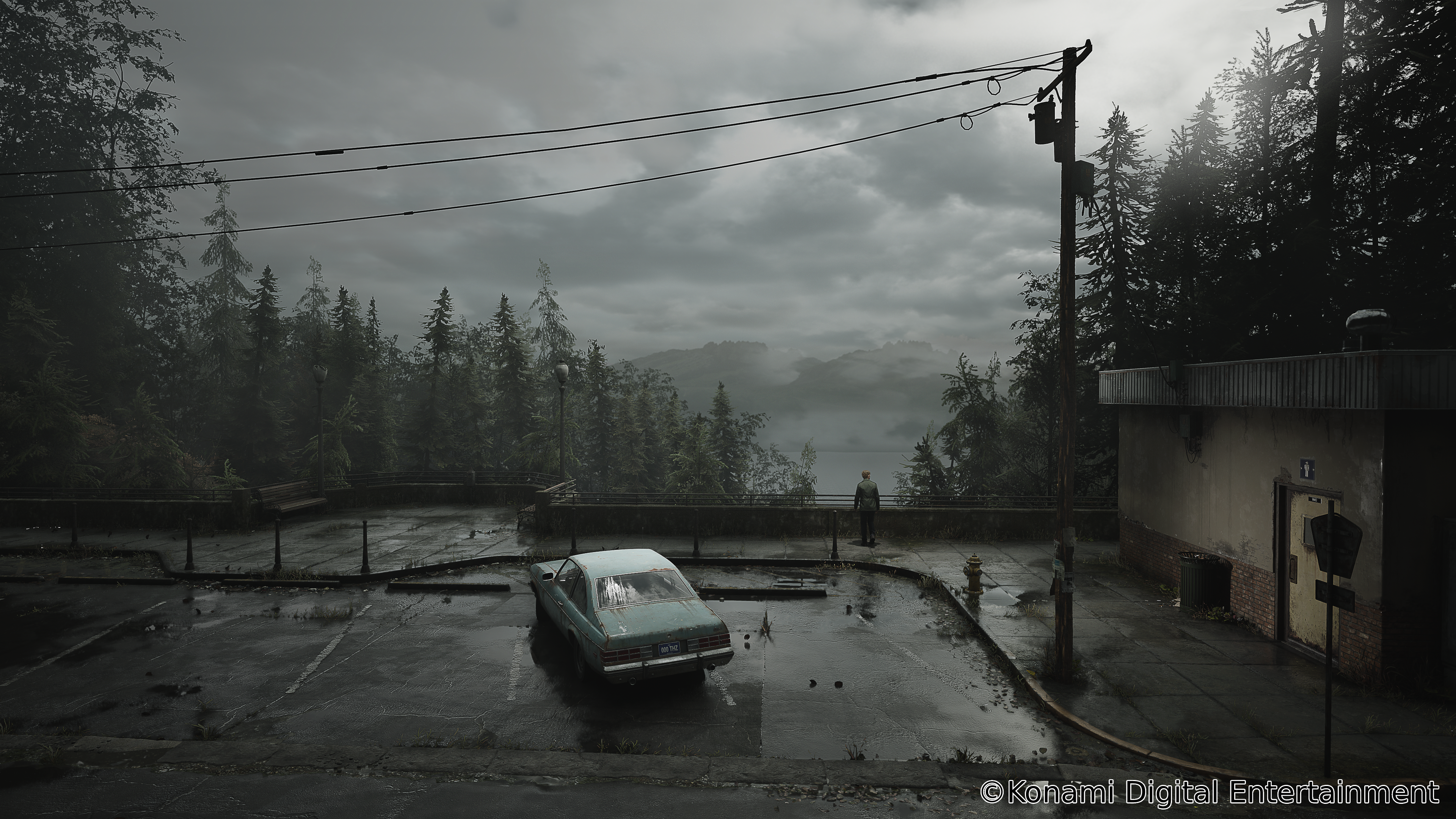James Sunderland looks out over Toluca Lake via Silent Hill 2 (TBA), Konami