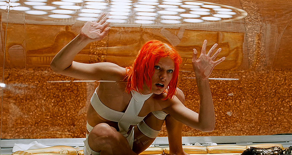 Leeloo resurrected in 'The Fifth Element' (1997), Buena Vista International