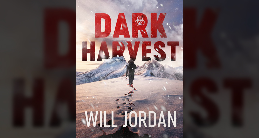 Cover of Will Jordan's novel 'Dark Harvest' (2022).