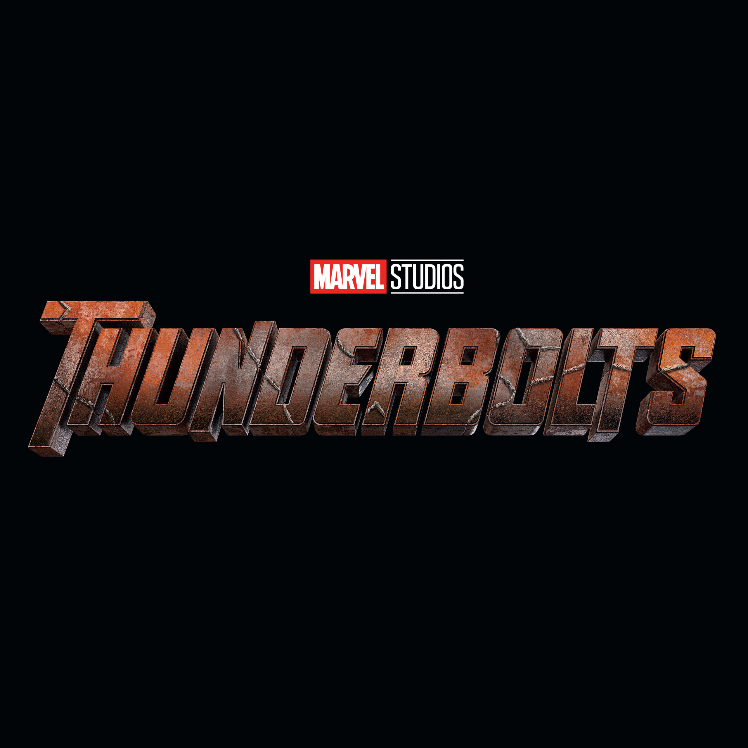 The official logo for Marvel's Thunderbolts (2024)