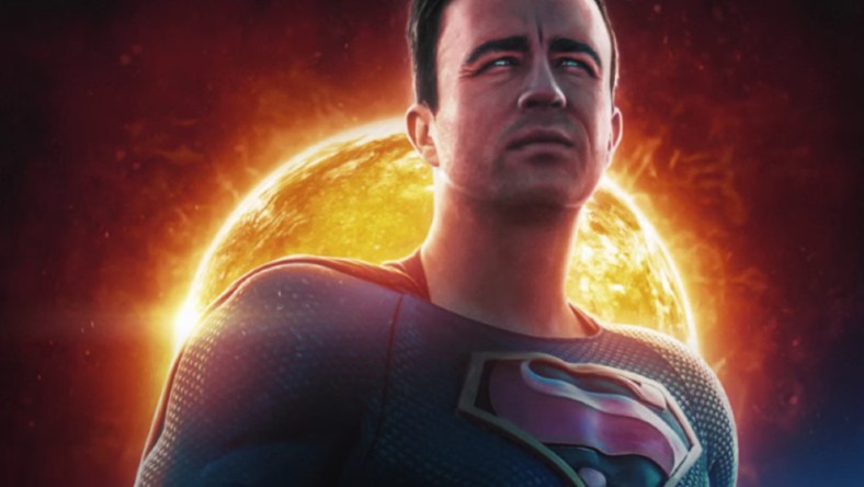 Glenn Kiil on Superman-Solar poster