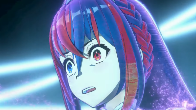 The female player character looks on in horror and shock via Fire Emblem Engage (2023), Nintendo