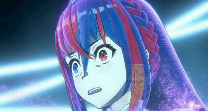 The female player character looks on in horror and shock via Fire Emblem Engage (2023), Nintendo