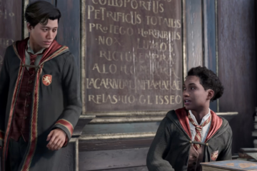 The player character talks to a concerned Natsai Onai via Hogwarts Legacy (2022), Warner Bros. Interactive Entertainment
