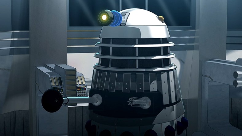 An animated Dalek from 'The Evil of the Daleks' (1967), BBC