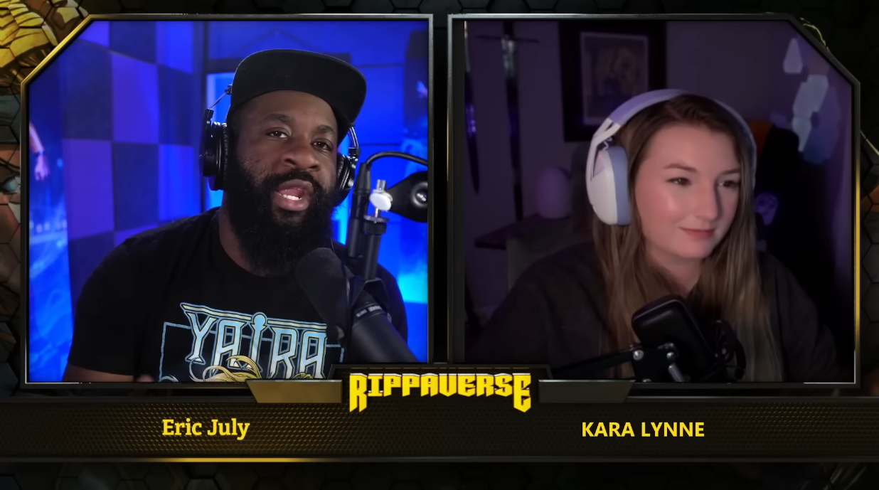 Eric July interviews Kara Lynne on Rippaverse via YouTube