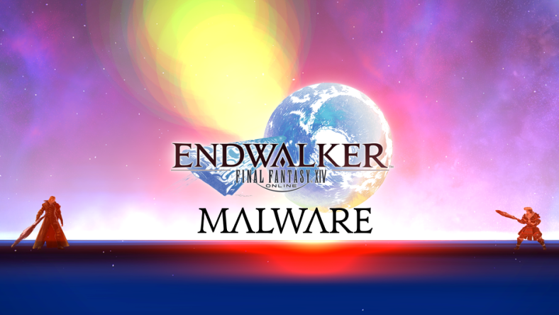 My own screenshot from in game with an added logo and "Malware" text.