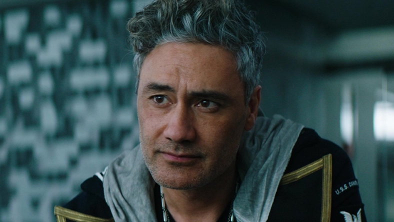 Antwan Hovachelik (Taika Waititi) demands answers in Free Guy (2021), 20th Century Studios