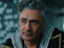 Antwan Hovachelik (Taika Waititi) demands answers in Free Guy (2021), 20th Century Studios